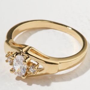New Vanessa Mooney the shoney ring gold